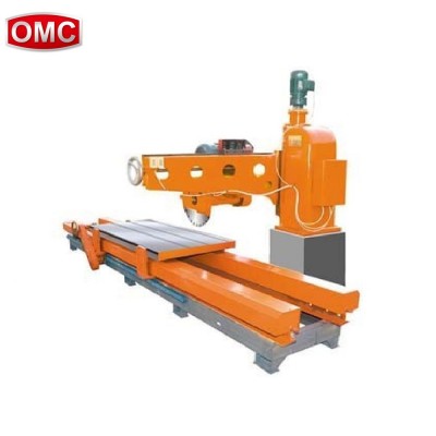 OMC-SYQ Oil Soaking Single Arm Marble Granite Stone Cutting Rail Saw