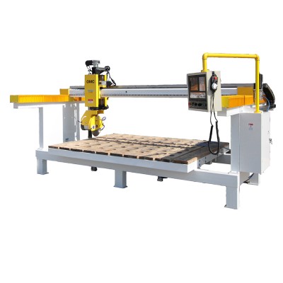 OSC-TITAN 5 axis bridge saw cnc granite cutting machine