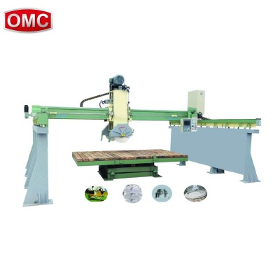 OMC-QQY CNC Infrared Kota Stone Cutting Bridge Saw Machine